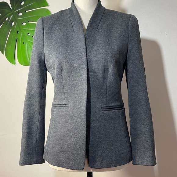 Going Out Blazer in Stretch Twill - Heather Dove size 4 - Picture 5 of 14